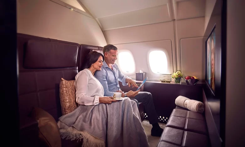 Photo of Couples’ Seats in Business Class