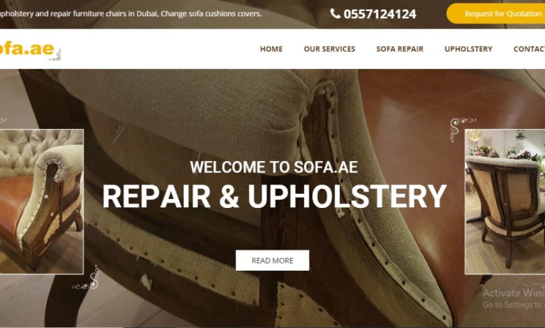 Photo of Sofa Upholstery Dubai: The best you’ll find
