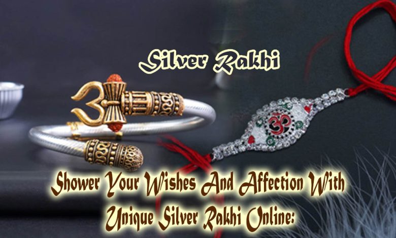 Silver Rakhi