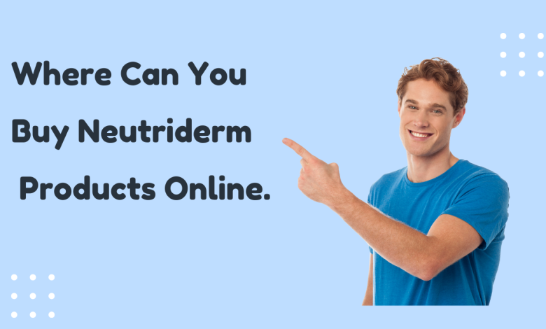 Photo of Where Can You Buy Neutriderm Products Online.